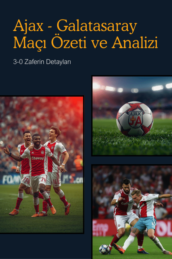 Ajax - Galatasaray Maçı Özeti ve Analizi: 3-0 Zaferin Detayları
